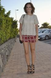 Zara Checkered Shorts