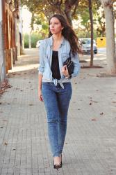 Casual denim look