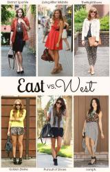 East vs West Style: Leopard