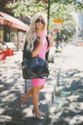 NYFW: Pop of Pink Color Challenge NYFW: Pop of Pink Color Challenge