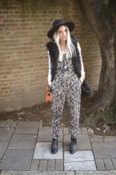 Paisley Dungarees