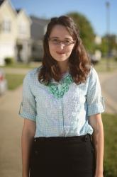 Sunday Style ❘❘ Gingham & Wool & Tights. Oh My!