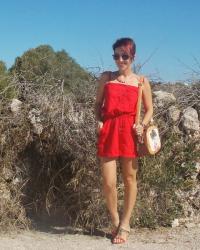 MONOSHORT ROJO