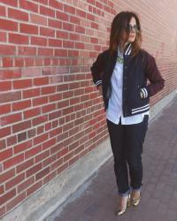 J.Crew Varsity Jacket