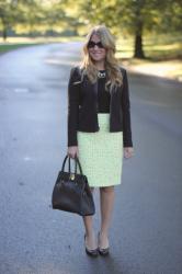 Neon Tweed for Fall