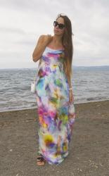 Watercolor dress