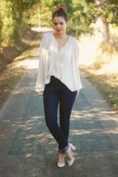 Slouchy blouse