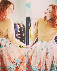 vintage skirts and new goodies