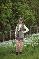  Ellen's way: the military style parker vest