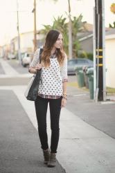 POLKA DOTS + PLAID (& A GIVEAWAY!)