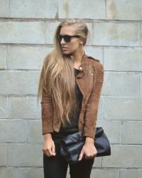 Brown.