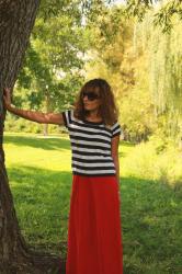Mission #18--Crop Top Tip--Over a Maxi