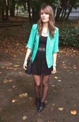 Green blazer