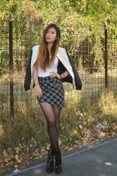 Rock-star Plaid and Bomber Jacket