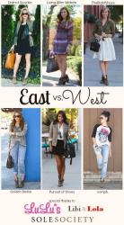 East vs. West Style: Booties