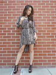 Remix:  The Tribal Shift Dress