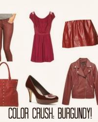 Color Crush: Burgundy