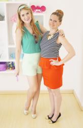 {Sister Style}: Colorful Summer Outfits