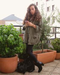 Basic black jeans