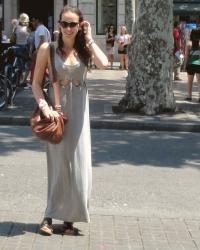 Cheeky maxi in Barcelona - OOTD