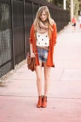 pumpkin spice orange.