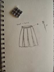 S.I.Y: plaid skirt