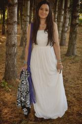 outfit: the perfect white maxi dress