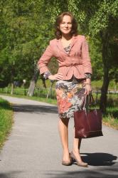 AUTUMN LEAVES - RESTYLING OF A DRESS