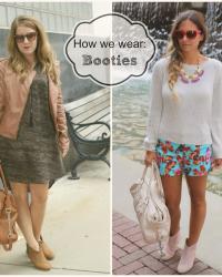 How we wear it: Bootie