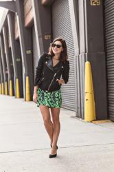 green x black