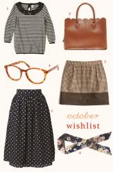 october wishlist