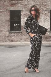 Graphic Jumpsuit