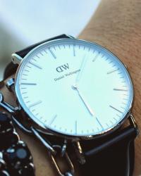 NOW TIME IS MY TREASURE. MEET DANIEL WELLINGTON