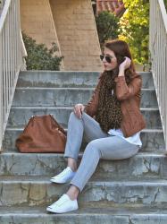 Leopard + Brown + Grey