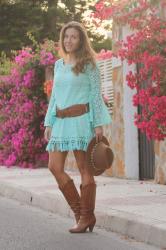 Crochet Fringe Dress