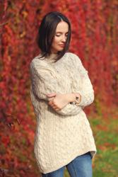 The falling leaves of red and gold