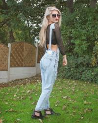 denim dungarees