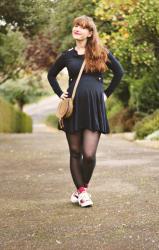 Converse et robe de patineuse