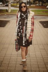 outfit: lumberjack layers