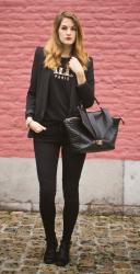 Maybe I love black too much..