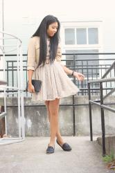Trench Coat + Dress