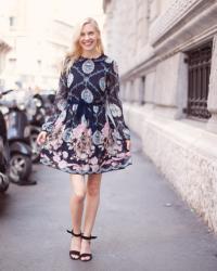 REDValentino Printed Dress