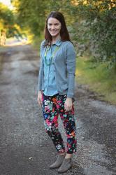 Outfit of the Week - Fall Floral