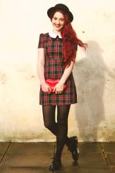Black and white and red all over.