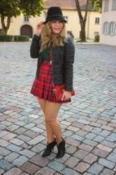 tartan skirt the german way