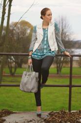 white leather vest