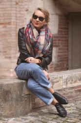 Plaid + stripes