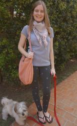 Weekend Wear: Jeans and Tees. Marc by Marc Jacobs Hillier Hobo, Chloe Paddington Bag