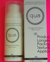 Review:Qua Anti-aging Revitalising Night Cream