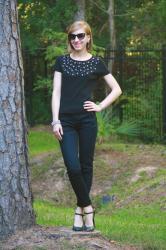 Daily Look: Beaded and Black 